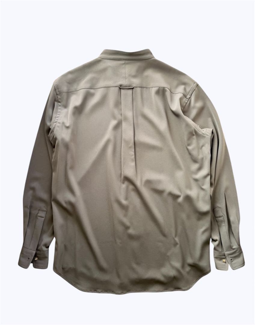 新品RAINMAKER STUDBUTTON BAND COLLAR SHIRT