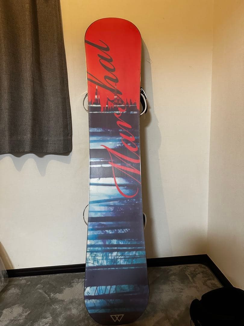 初心者向け スノーボード板・ビンディング・ブーツ・ゴーグル 4点セット