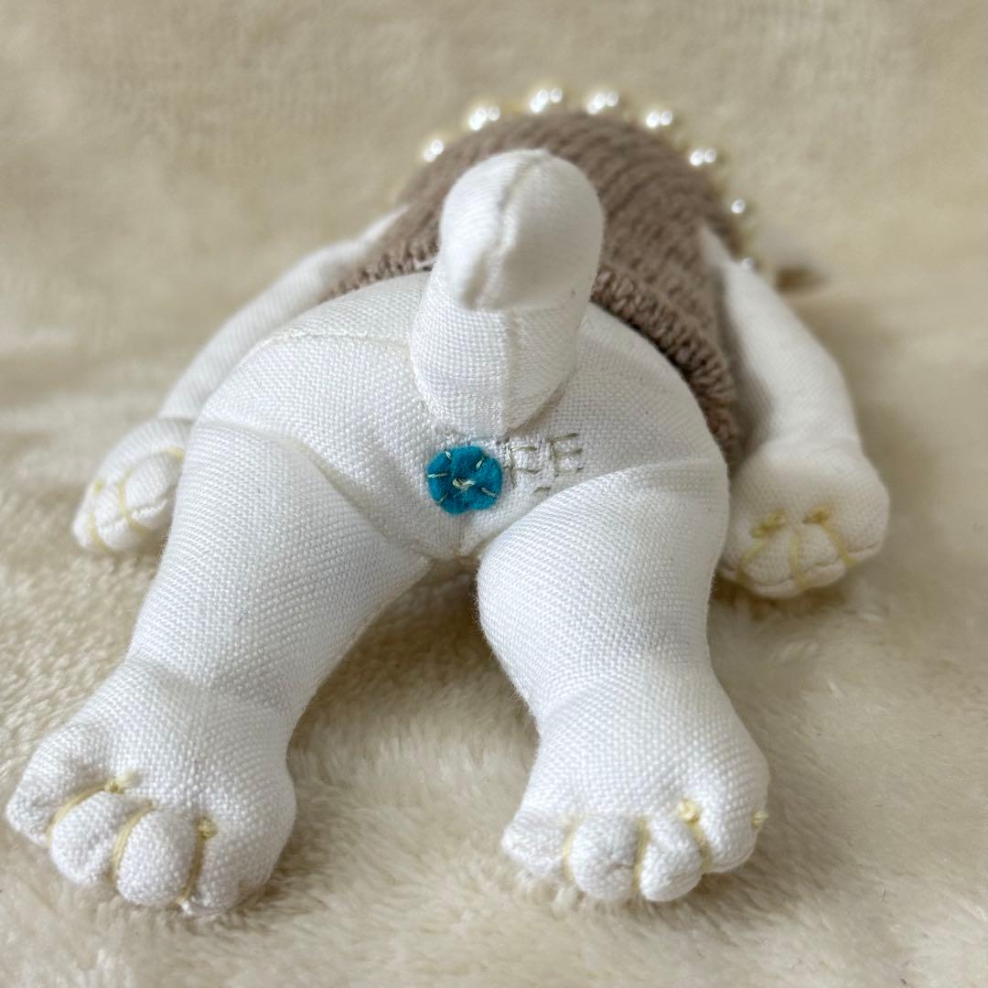 【希少品】ぬいぐるみ作家 江川文子 作品 ハンドメイド ネコ runちゃん