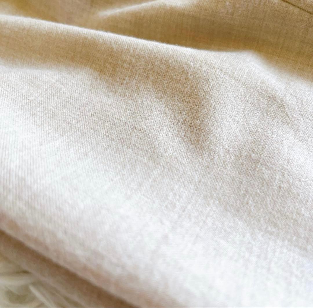 セオリー　LIGHT SAXONY2 パンツスーツ ノーカラー