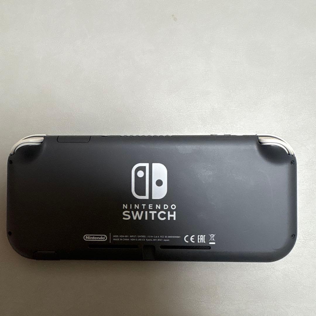 Nintendo Switch Lite グレー ケース付き