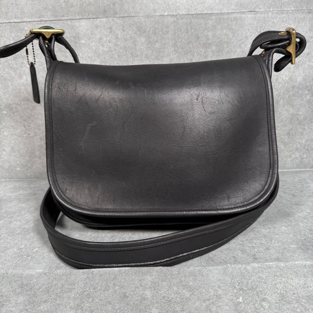 オールドコーチ メンズ ショルダーバッグ ネイビー クロスボディ 9951 黒