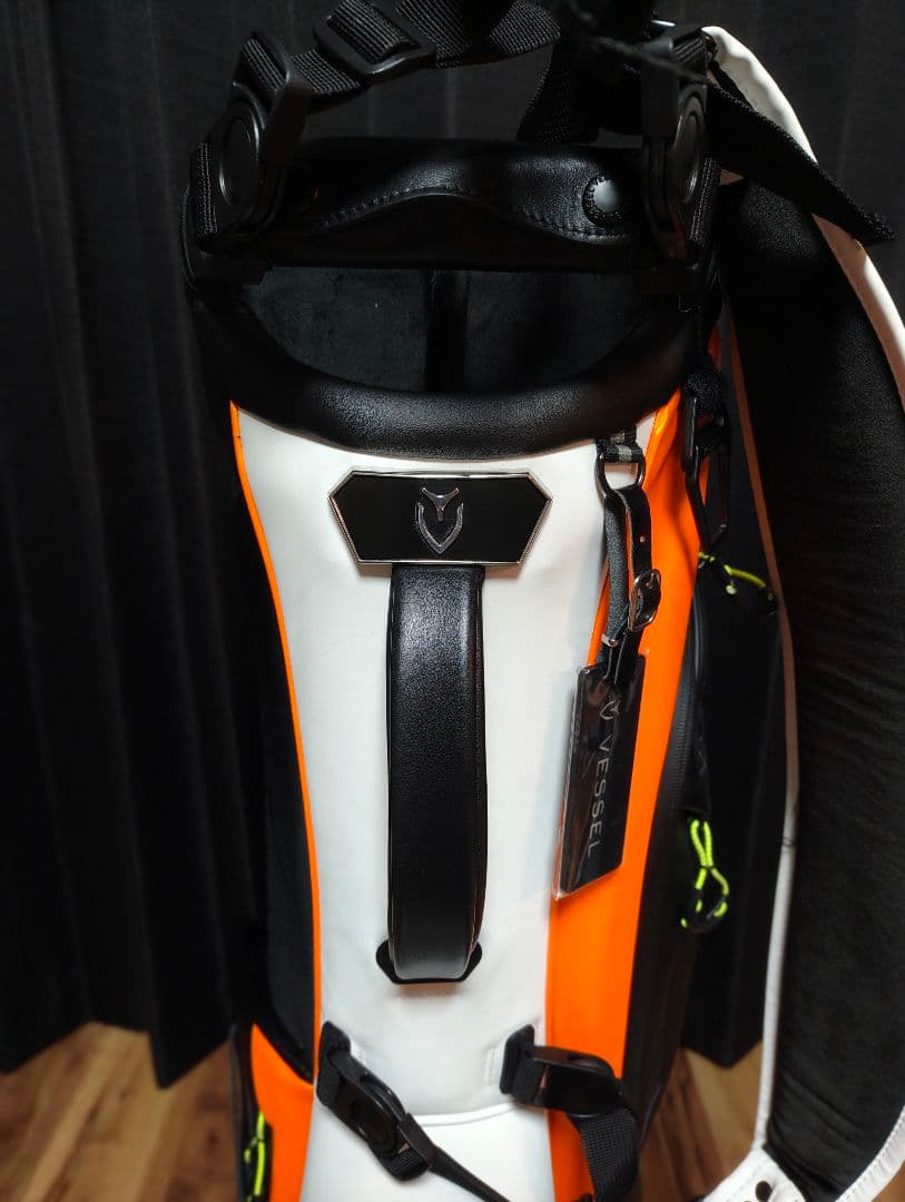 美品!VESSEL PLAYER 4.0 Pro スタンドキャディバッグ　ベゼル