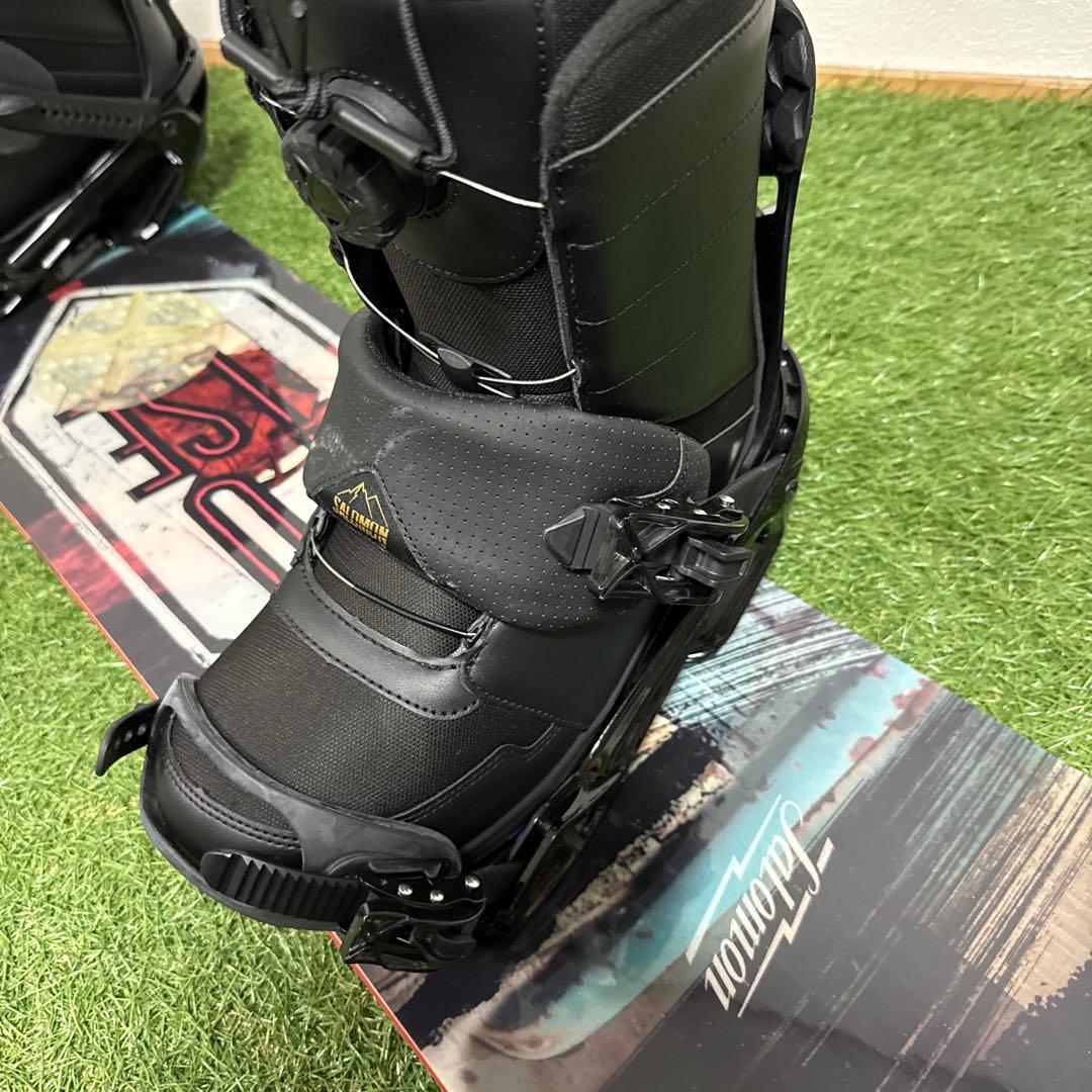 O25 SALOMON 152cm メンズスノーボードセット