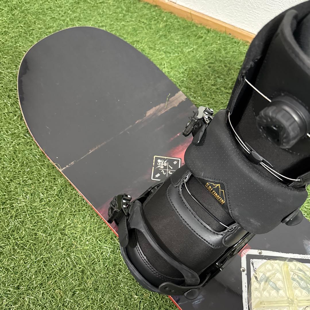 O25 SALOMON 152cm メンズスノーボードセット