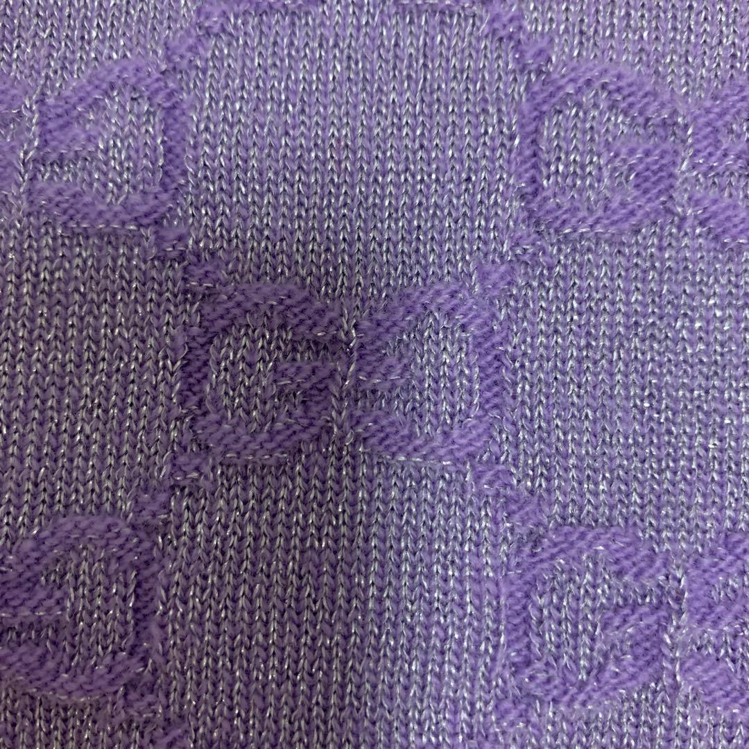 もも　人気柄　グッチ　新品　キッズ　ワンピース　GG ニット　セーター