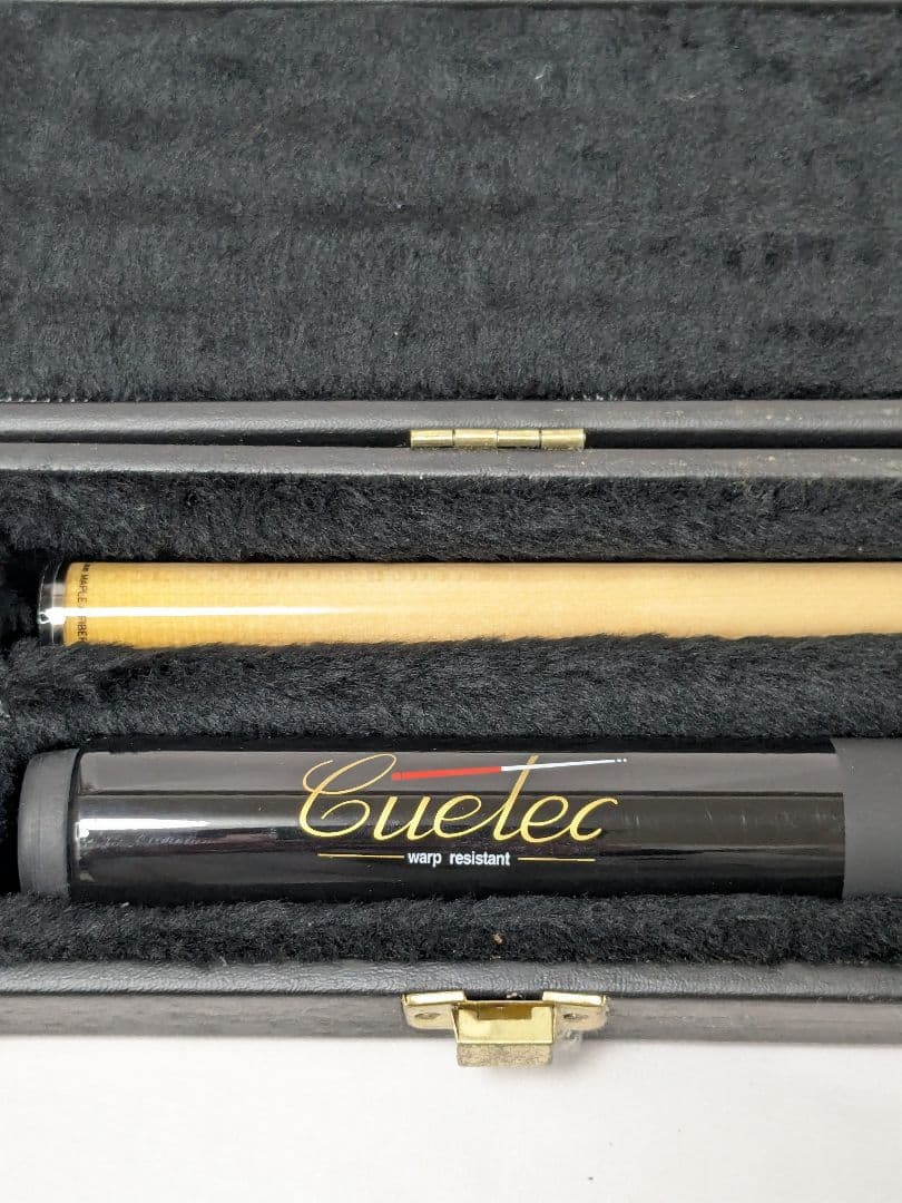 Cuetec ビリヤードキュー Warp Resistant ハードケース付き