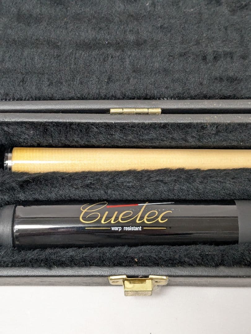 Cuetec ビリヤードキュー Warp Resistant ハードケース付き