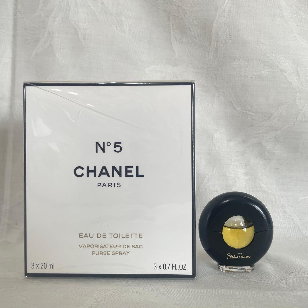 【未開封】CHANEL N°5 パーススプレーセット3本& パロマ•ピカソ香水