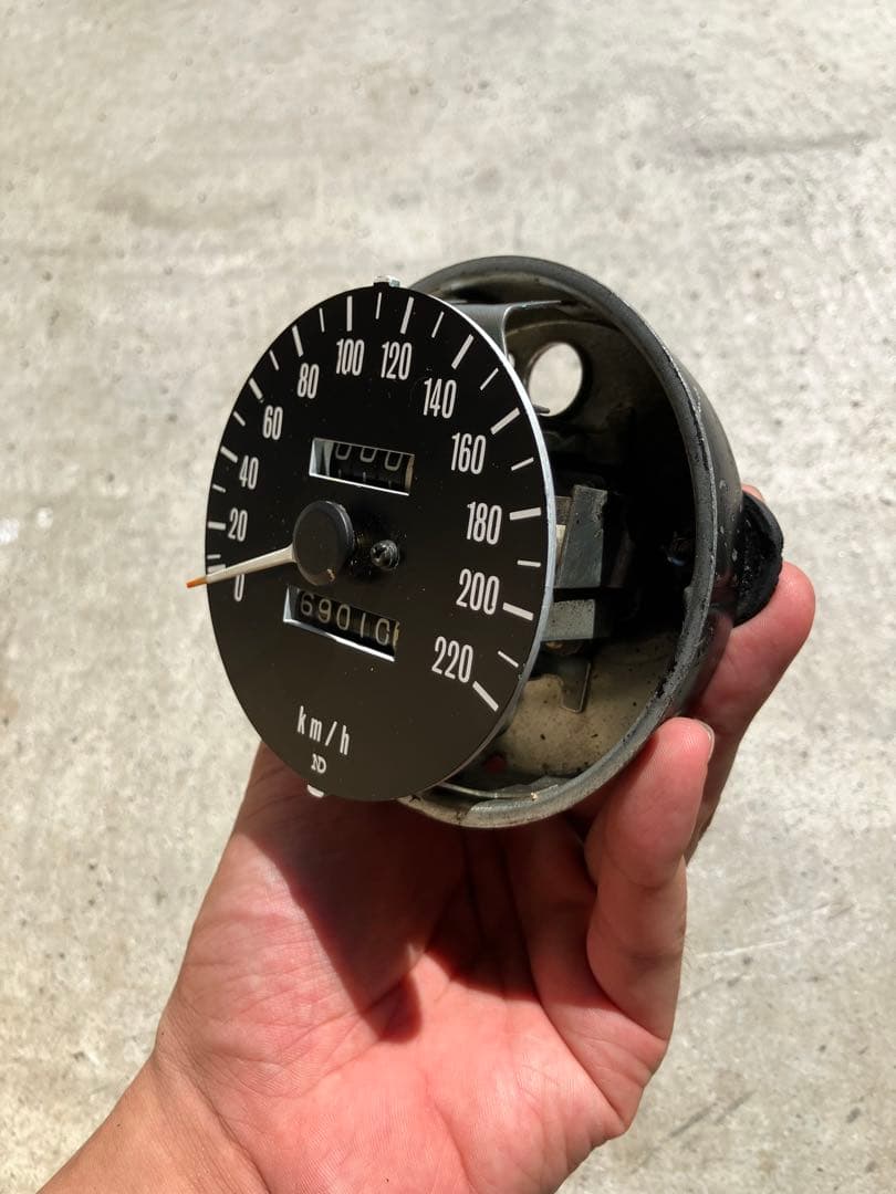 スピードメーター Z1 Z2 KZ900 KZ MK2 FX 当時物
