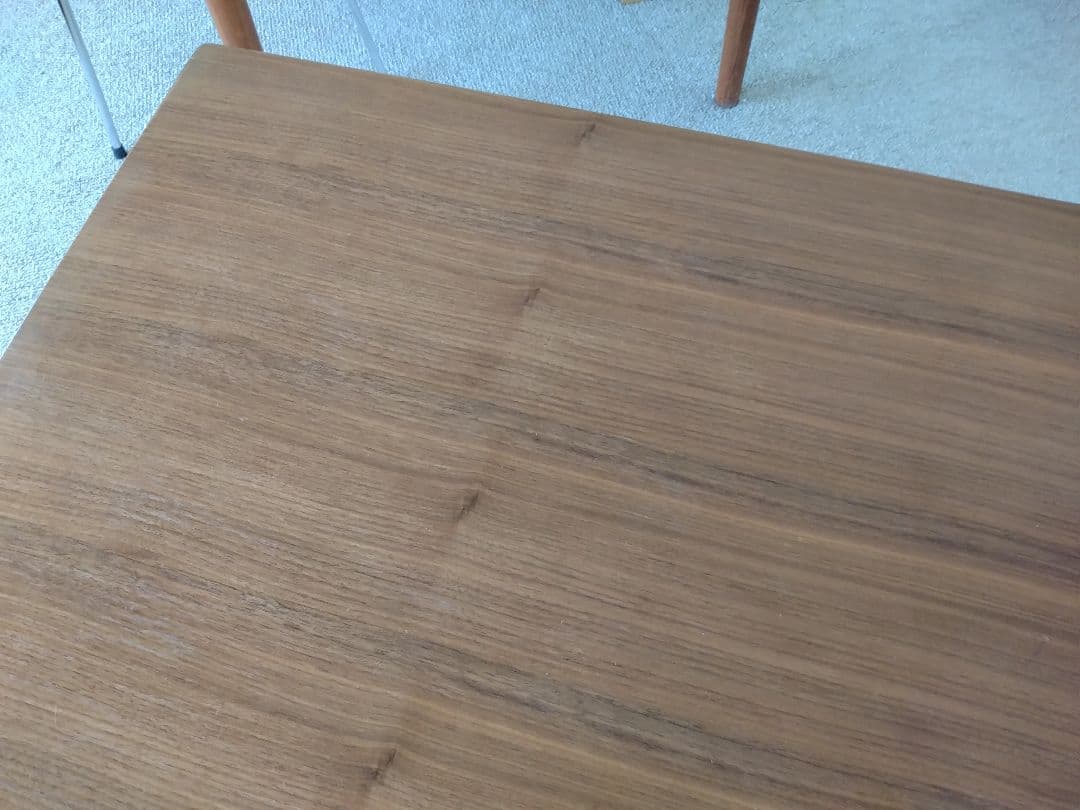 【訳あり格安】MUJI無印 リビングダイニングテーブルウォールナット材130cm