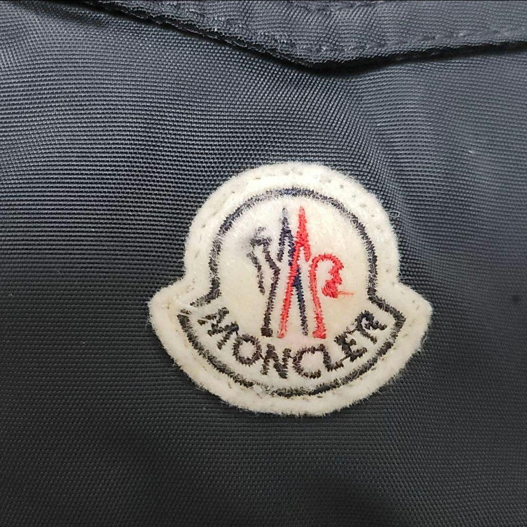 MONCLER　モンクレール　ダウンジャケット　ロゴワッペン　2way　ブラック