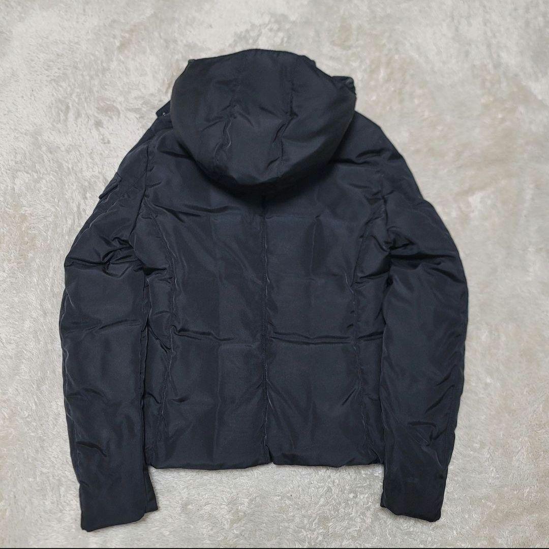 MONCLER　モンクレール　ダウンジャケット　ロゴワッペン　2way　ブラック