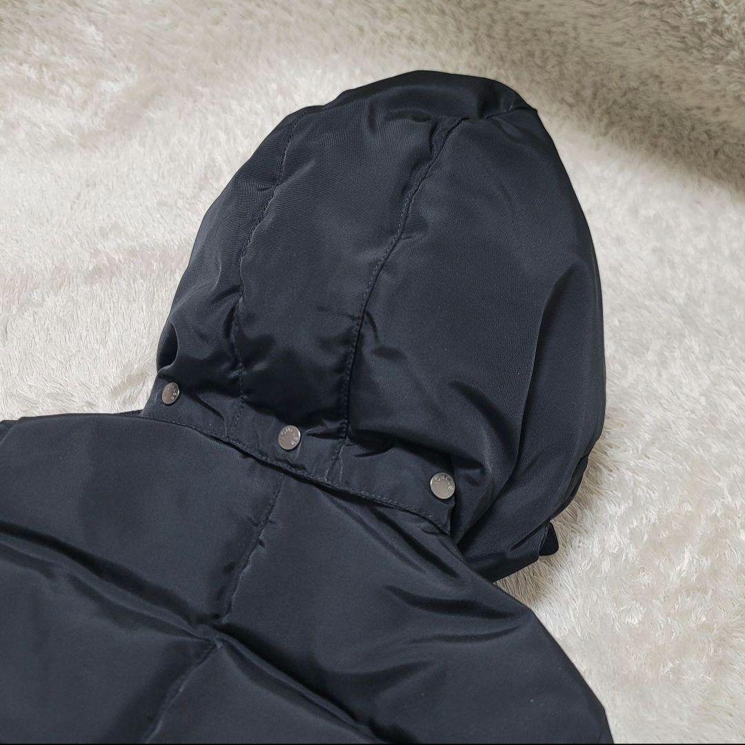 MONCLER　モンクレール　ダウンジャケット　ロゴワッペン　2way　ブラック