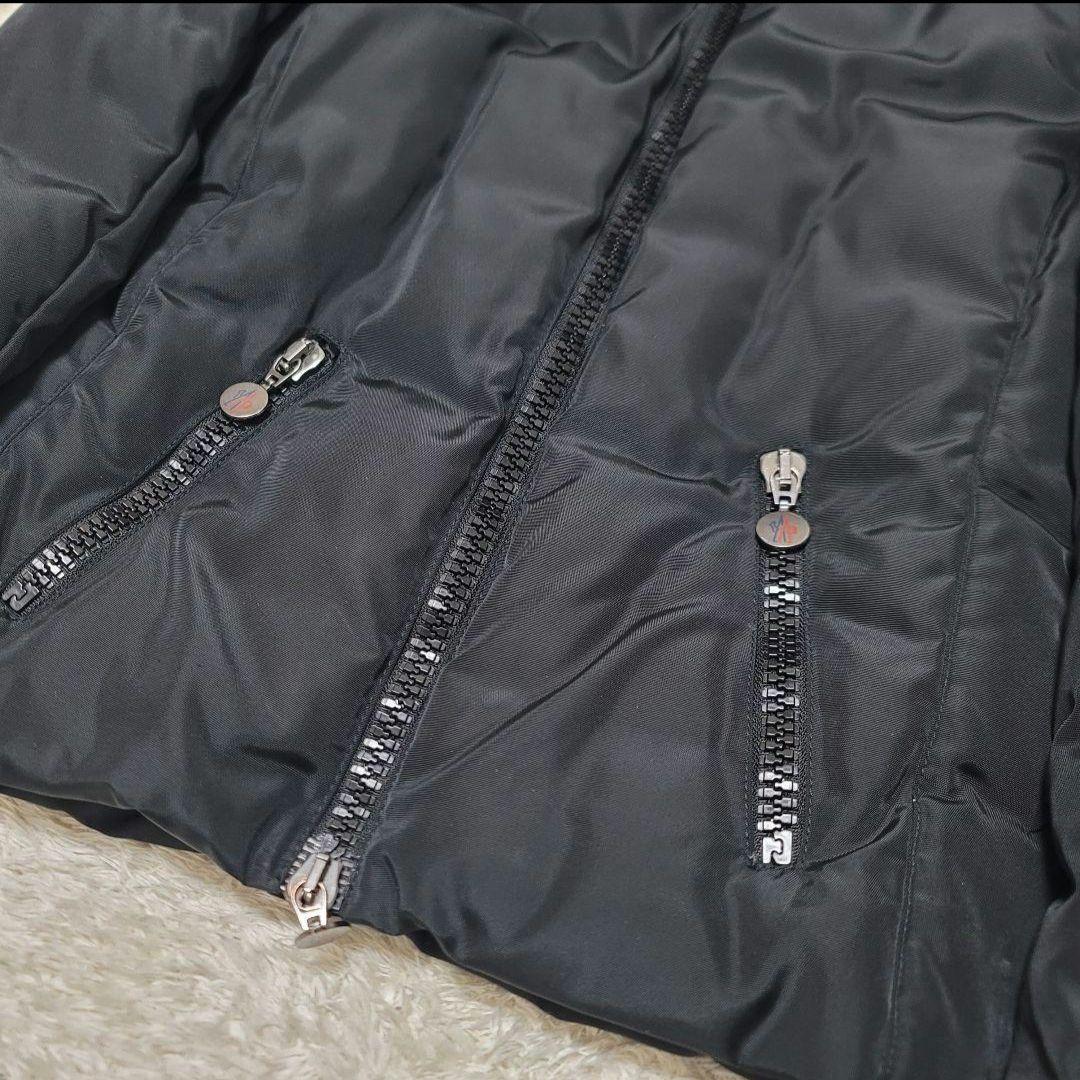 MONCLER　モンクレール　ダウンジャケット　ロゴワッペン　2way　ブラック