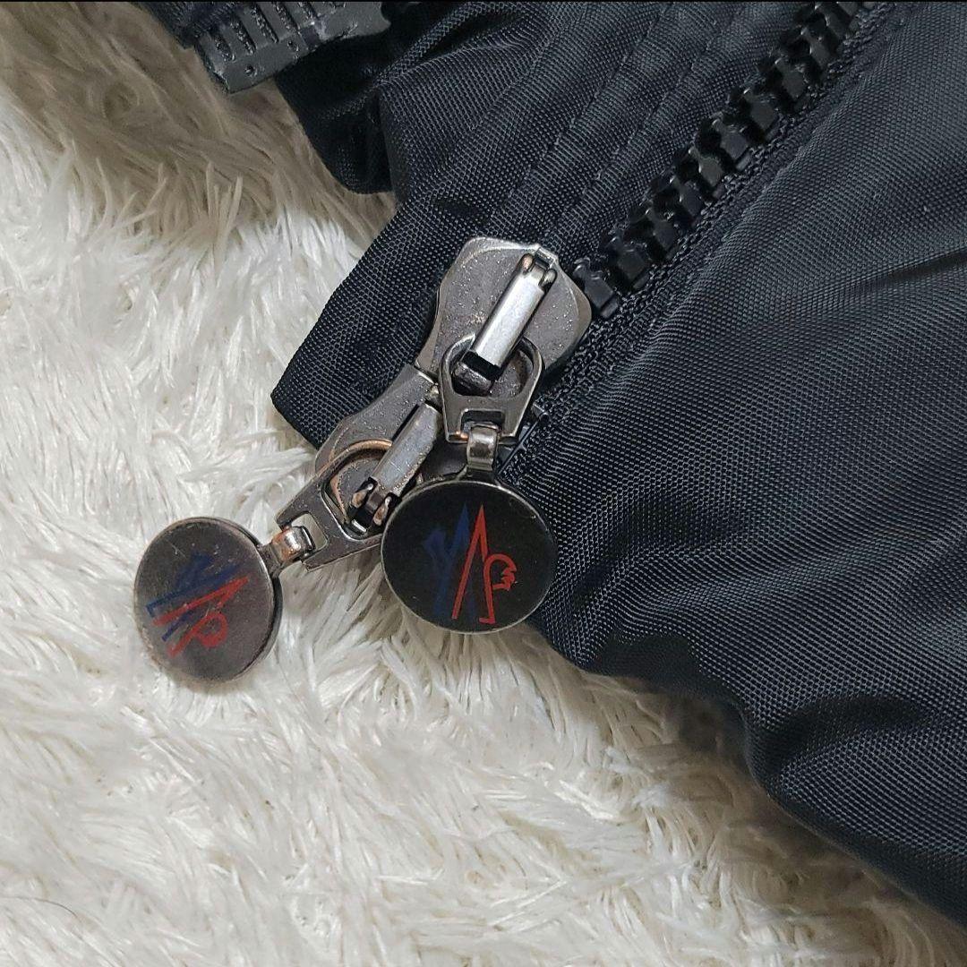 MONCLER　モンクレール　ダウンジャケット　ロゴワッペン　2way　ブラック