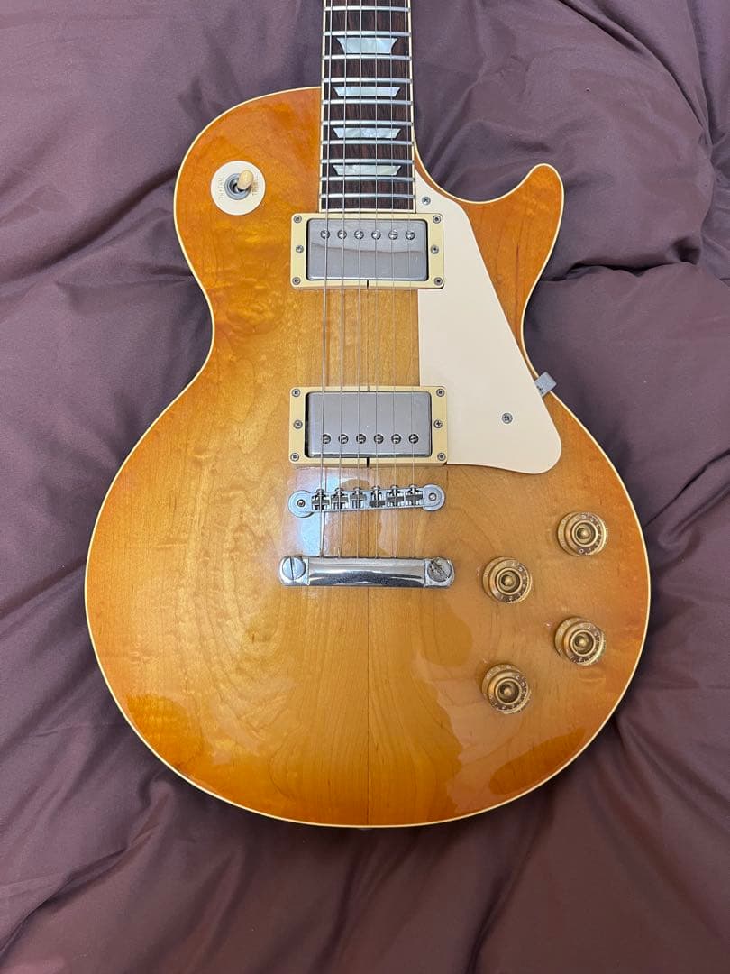 【調整済】Epiphone レスポール 国産　フジゲン　ギブソンヘッド