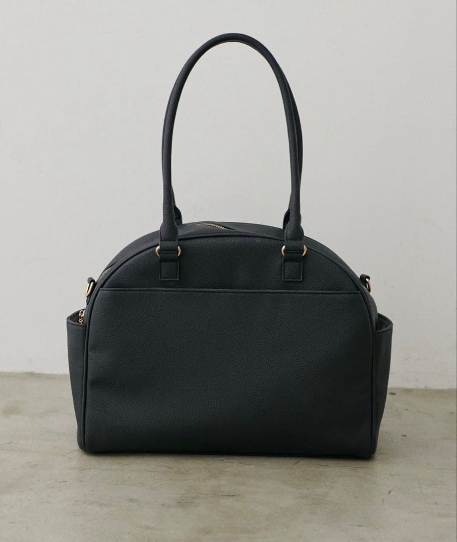 natural couture osono ボストンキャリーオンバッグ　ブラック