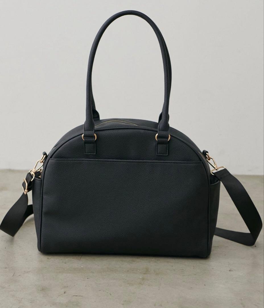 natural couture osono ボストンキャリーオンバッグ　ブラック