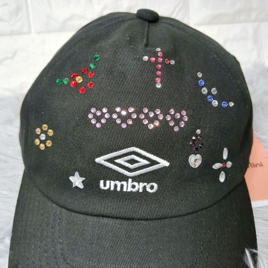 新品 コラボumblo×Casseliniストーンキャップ ラインストーン完売品