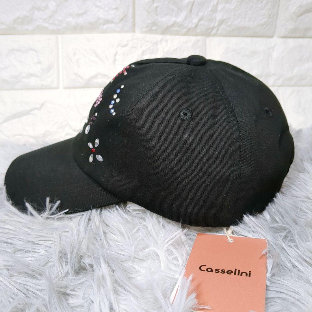 新品 コラボumblo×Casseliniストーンキャップ ラインストーン完売品