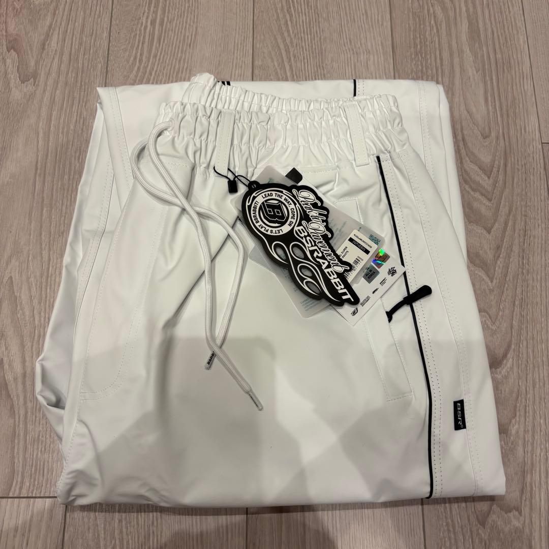 【新品未使用】BSRABBITスノーボードウェア パンツ ホワイト