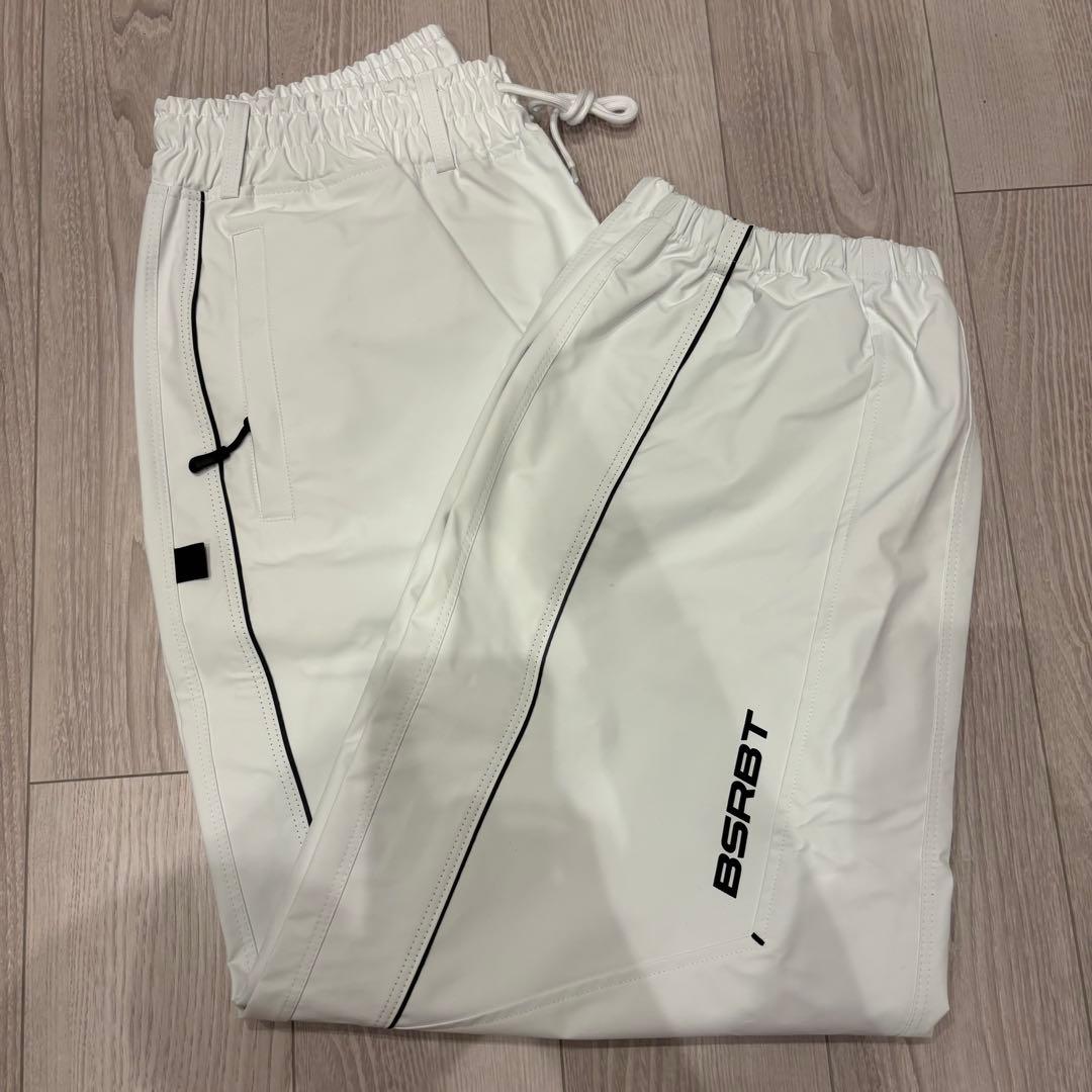 【新品未使用】BSRABBITスノーボードウェア パンツ ホワイト