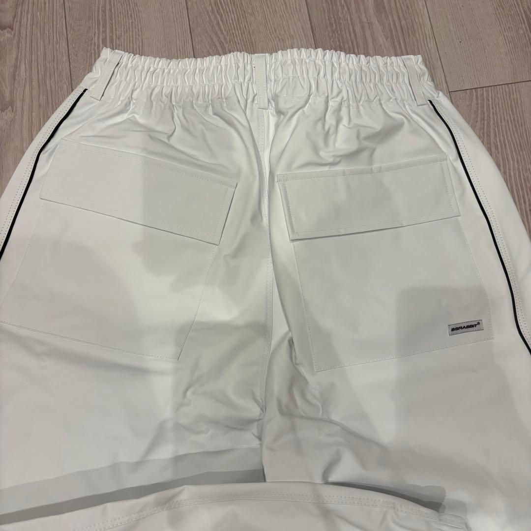 【新品未使用】BSRABBITスノーボードウェア パンツ ホワイト