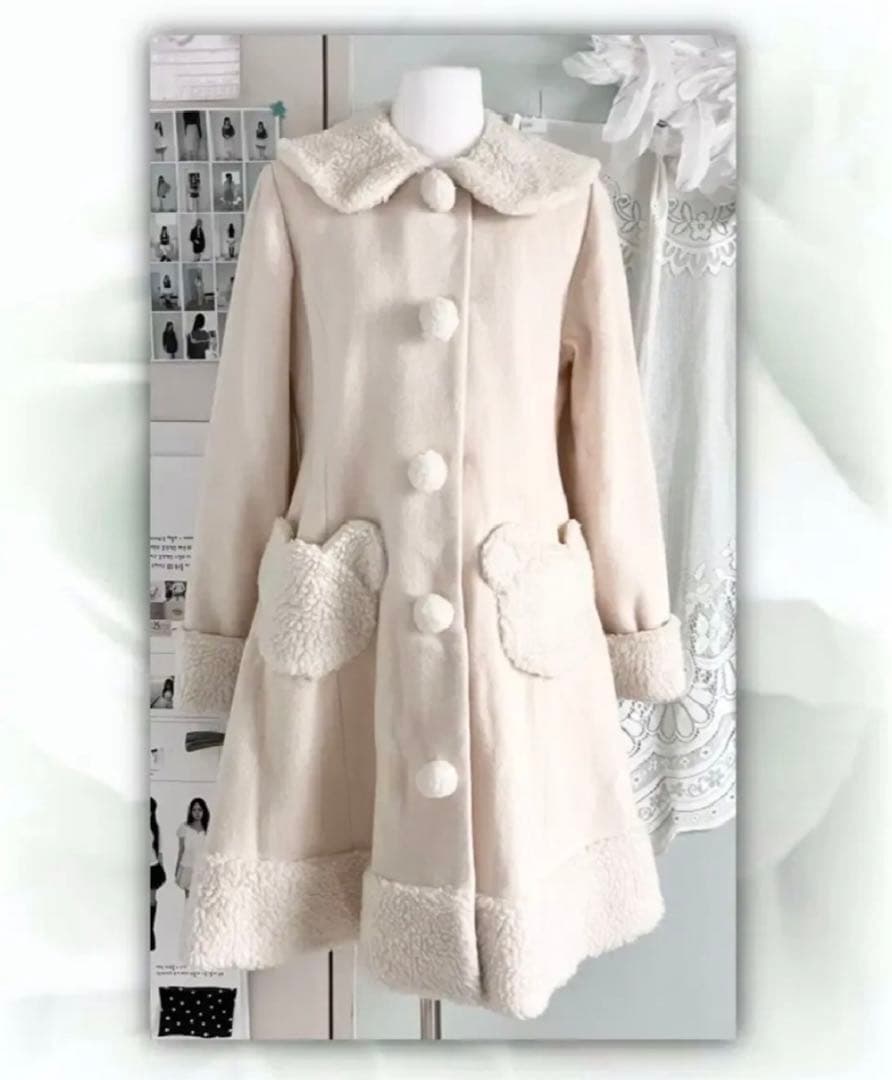 d*2様 2002年 くまポッケコート 懐古 ロリータ ロリィタ 初期タグ