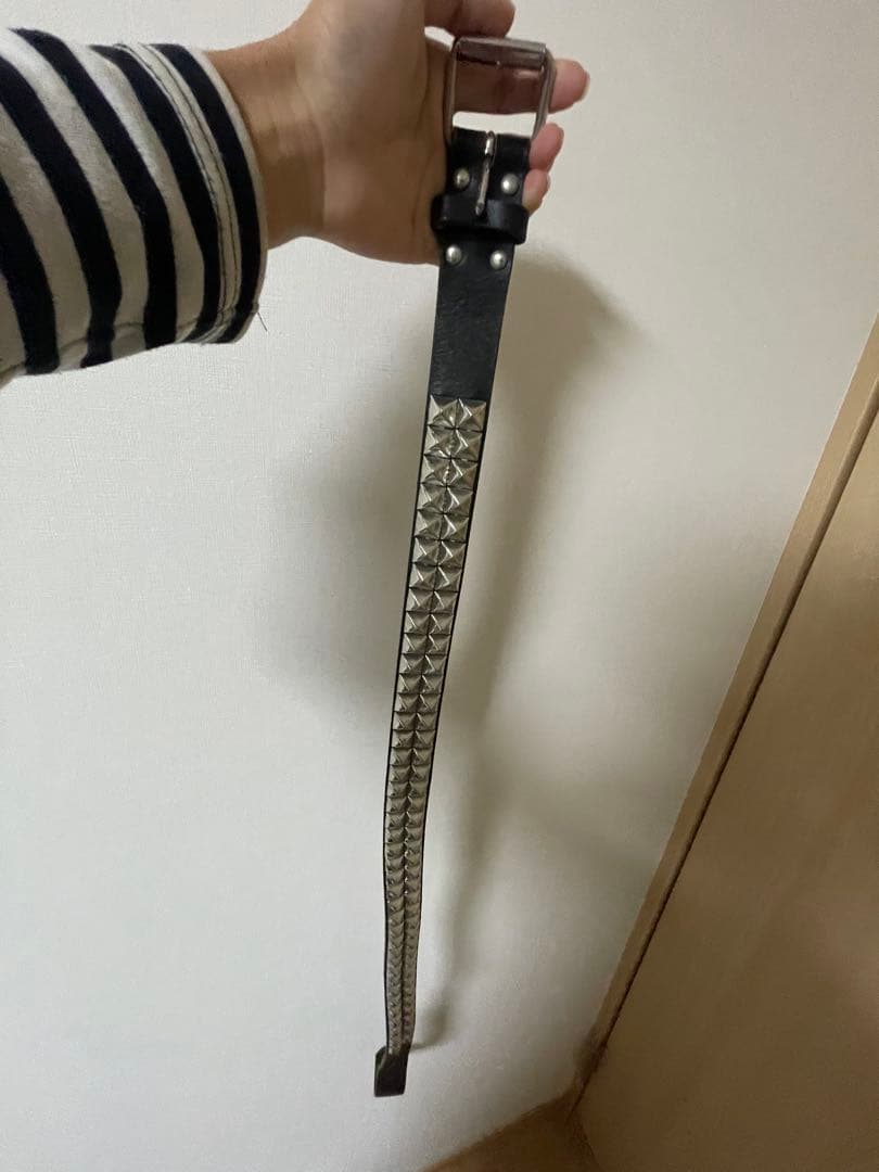 本物　スタッズベルト　弾丸　y2k グランジ