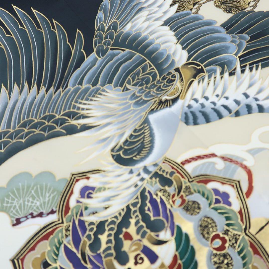 マリン✺未着用 七五三 ５歳 男児 8点セット 着物 C3