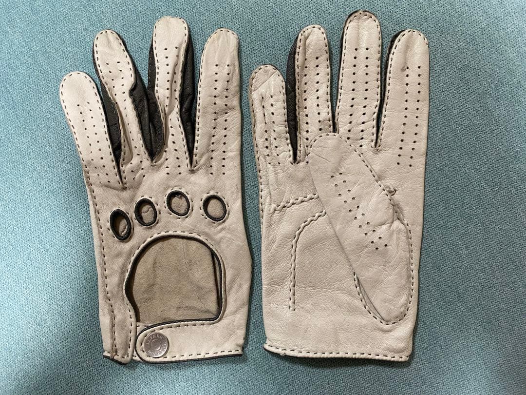 dunhill ダンヒル レザーグローブ 革手袋 (e)