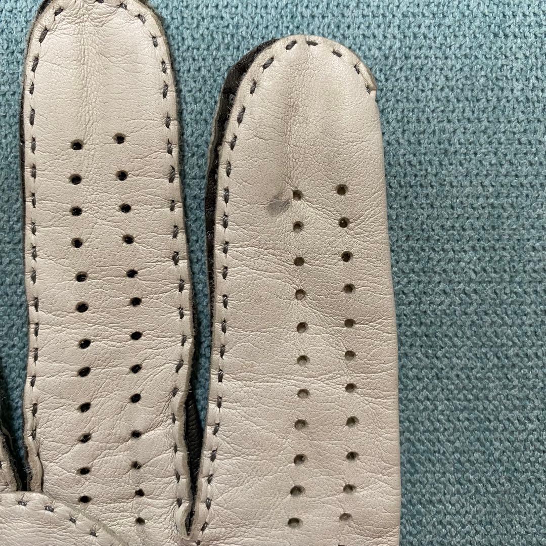 dunhill ダンヒル レザーグローブ 革手袋 (e)