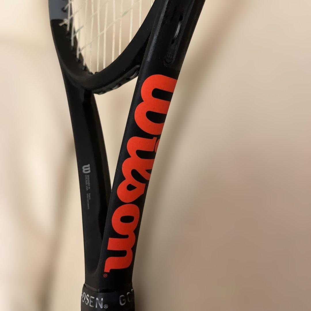 WilsonウィルソンテニスラケットBLK/CLASH 100L V1.0 G２