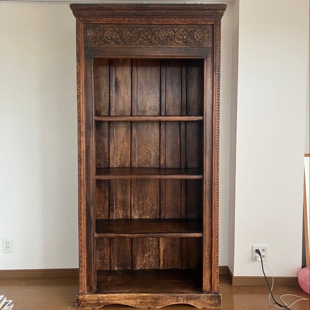 old maison アンティーク家具 オープンブックケース 本棚 ヴィンテージ