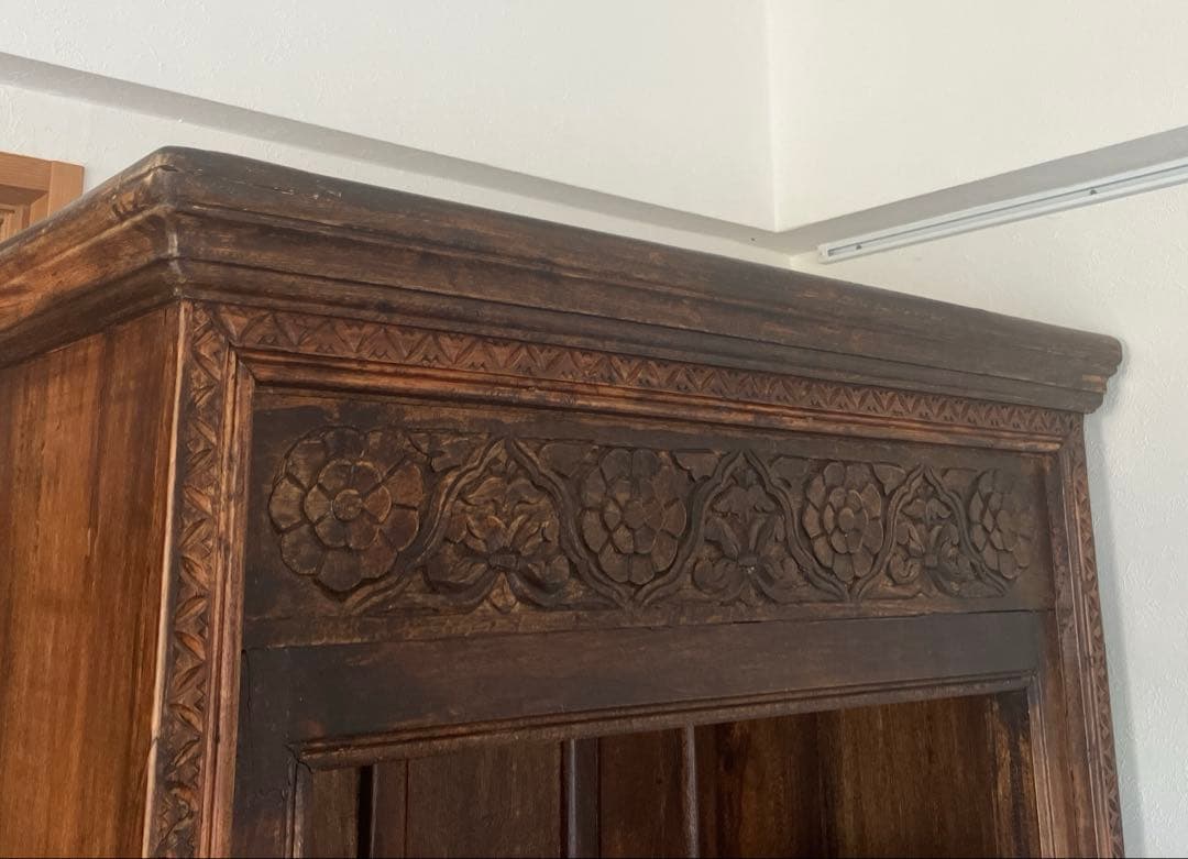 old maison アンティーク家具 オープンブックケース 本棚 ヴィンテージ