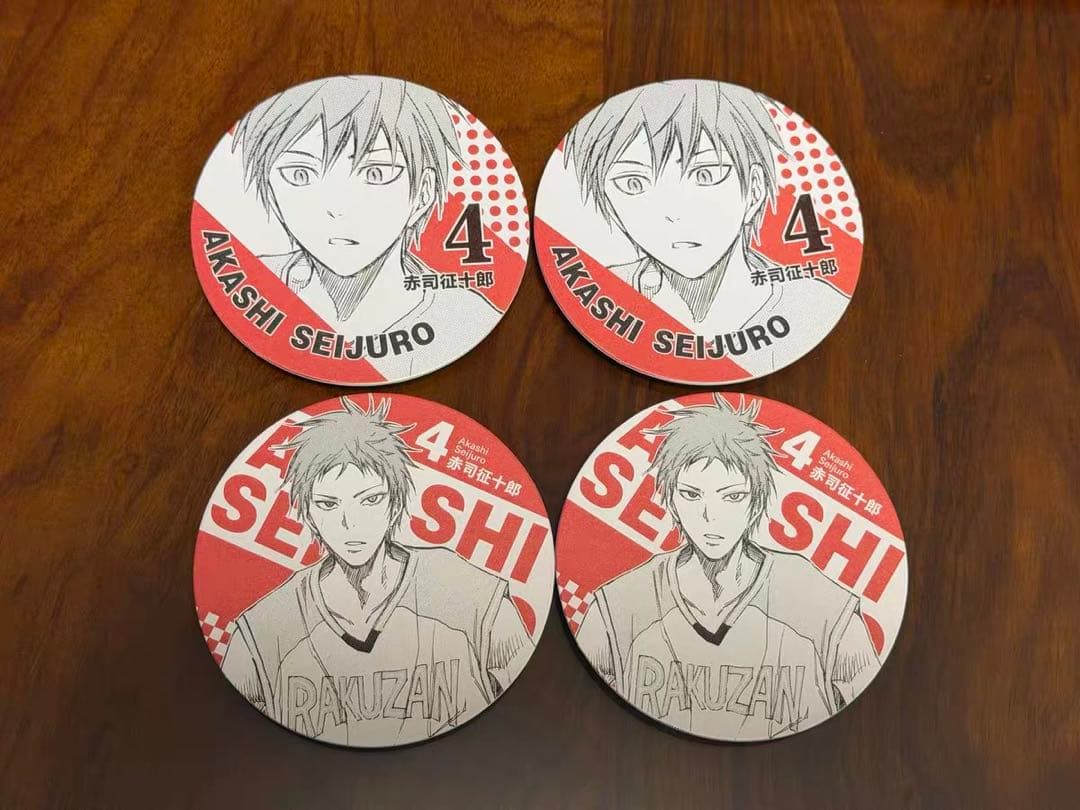 黒子のバスケ　赤司征十郎 中国　特典　コースター