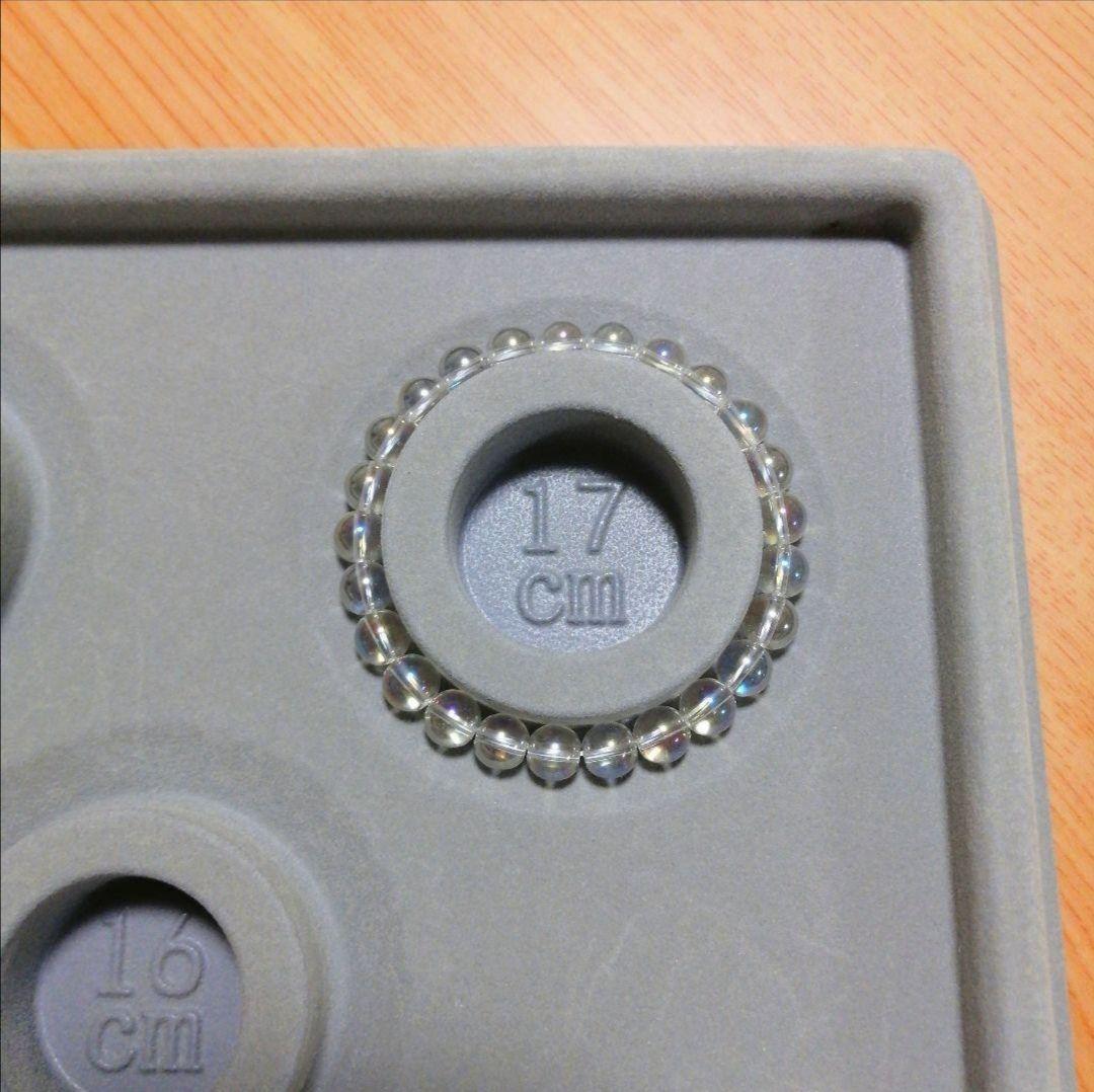 天然石✨【オーロラ水晶】ブレスレット　ハンドメイド③