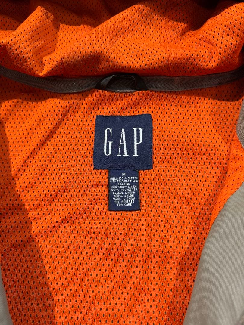 OLD GAP 90's コーティング アノラックパーカー