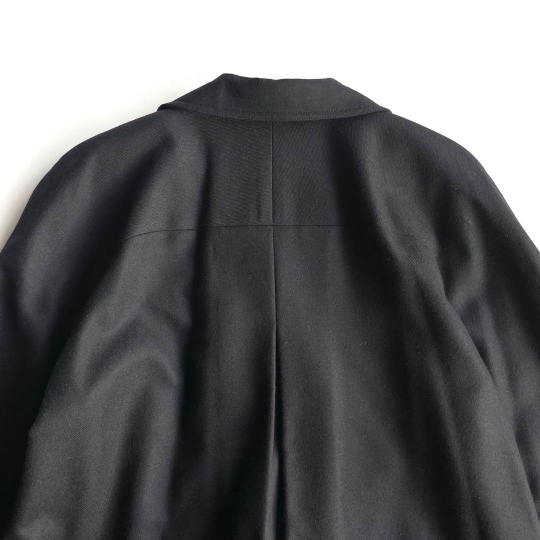 【美品】レリアン　ロングチェスターコート　大きいサイズ　13号+ 金ボタン