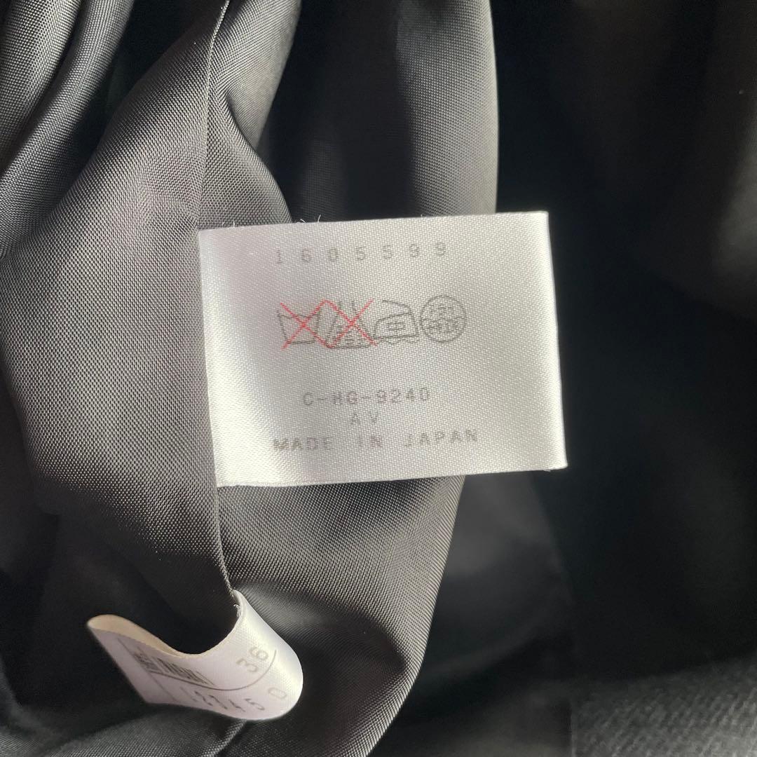 【美品】レリアン　ロングチェスターコート　大きいサイズ　13号+ 金ボタン