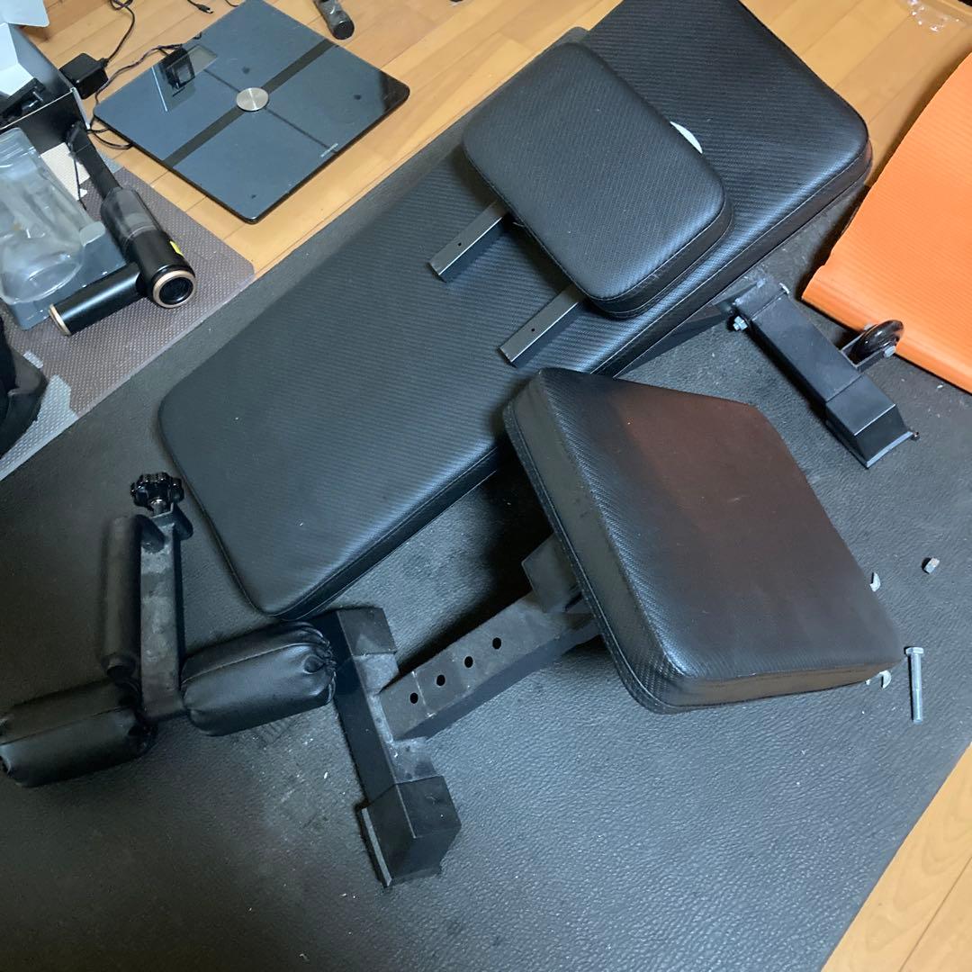 (直接お取引限定)山形県　可変式ダンベル インクラインベンチセット