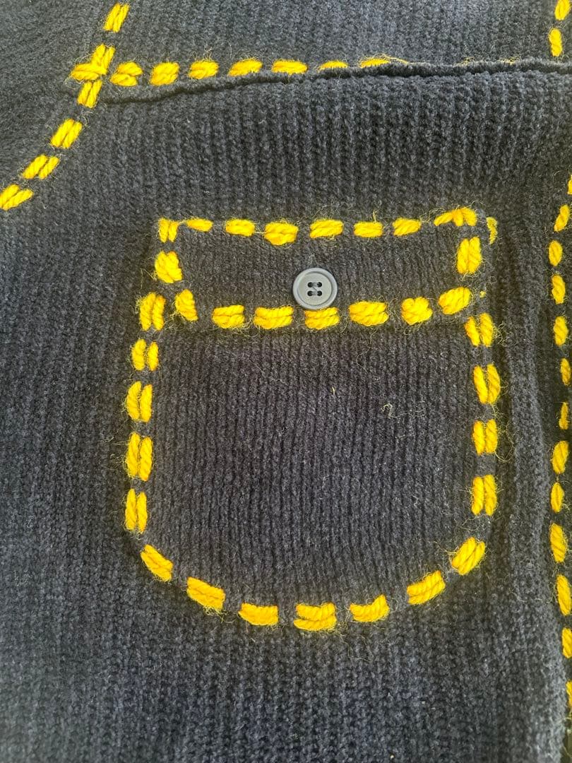 PHINGERIN PG1 KNIT ネイビー 高橋文哉さん着用