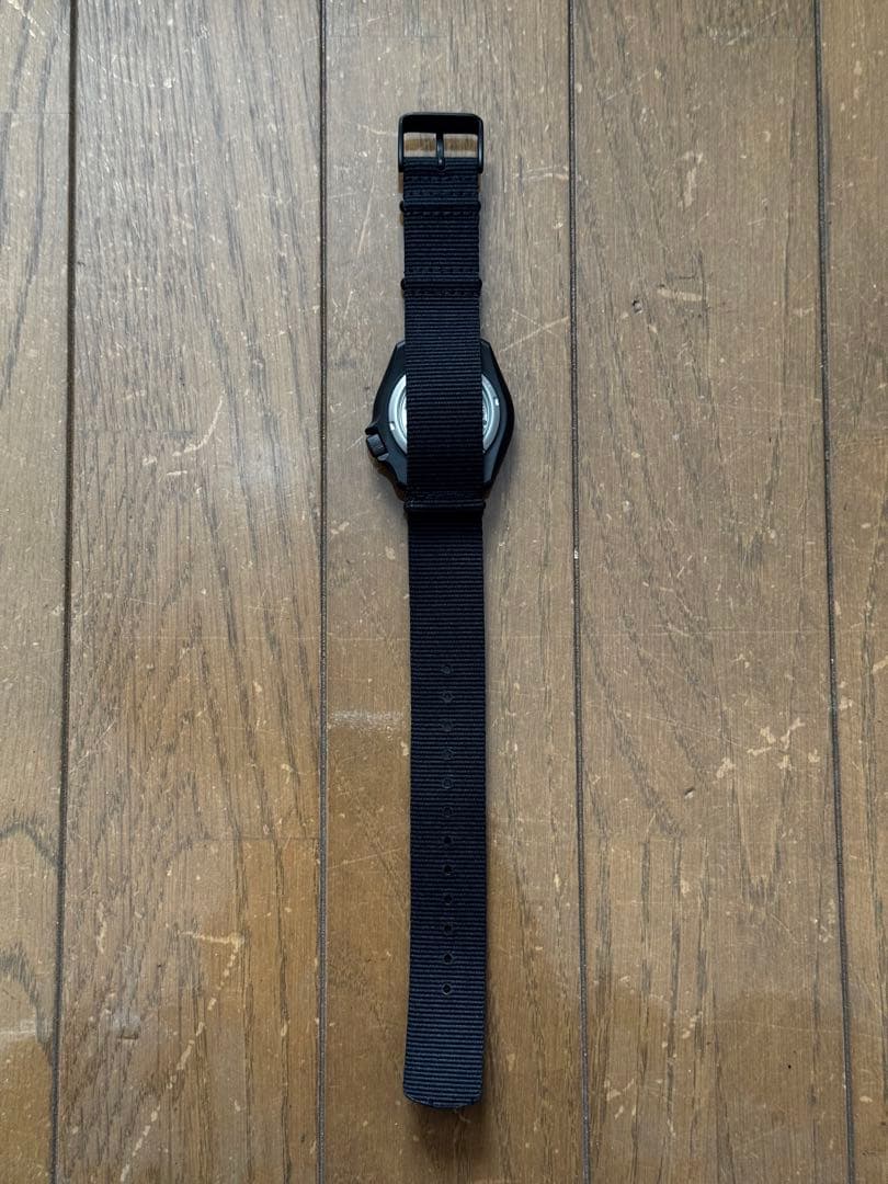 セイコー サムライ 自動巻き 腕時計 ブラック