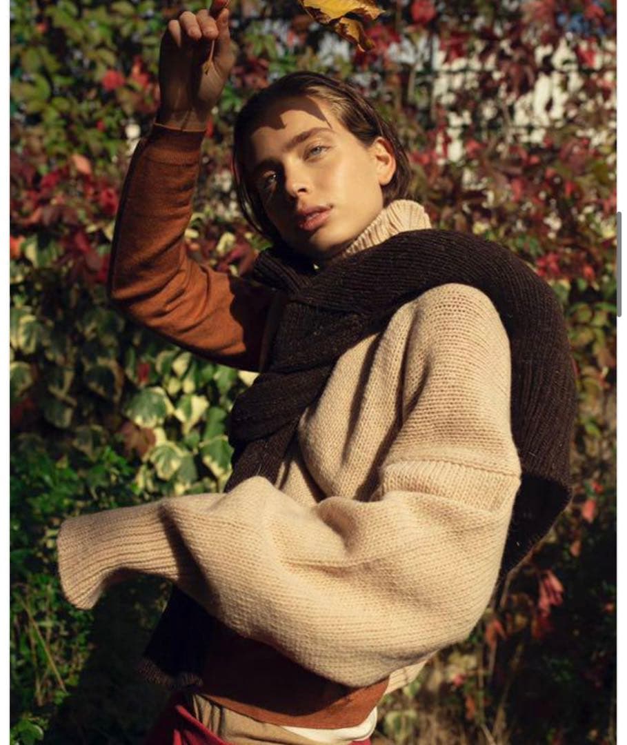 ロンハーマンbabaa タートルネック　オーバーサイズ　ニット