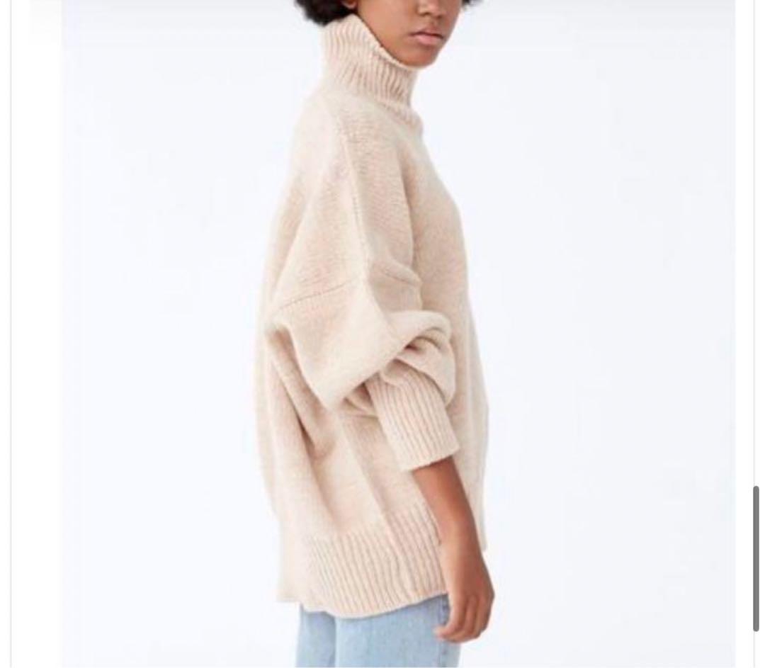 ロンハーマンbabaa タートルネック　オーバーサイズ　ニット