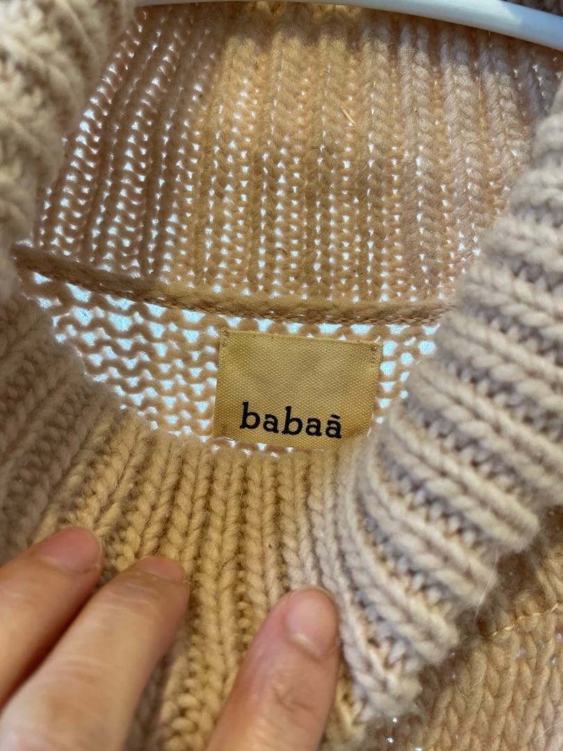 ロンハーマンbabaa タートルネック　オーバーサイズ　ニット