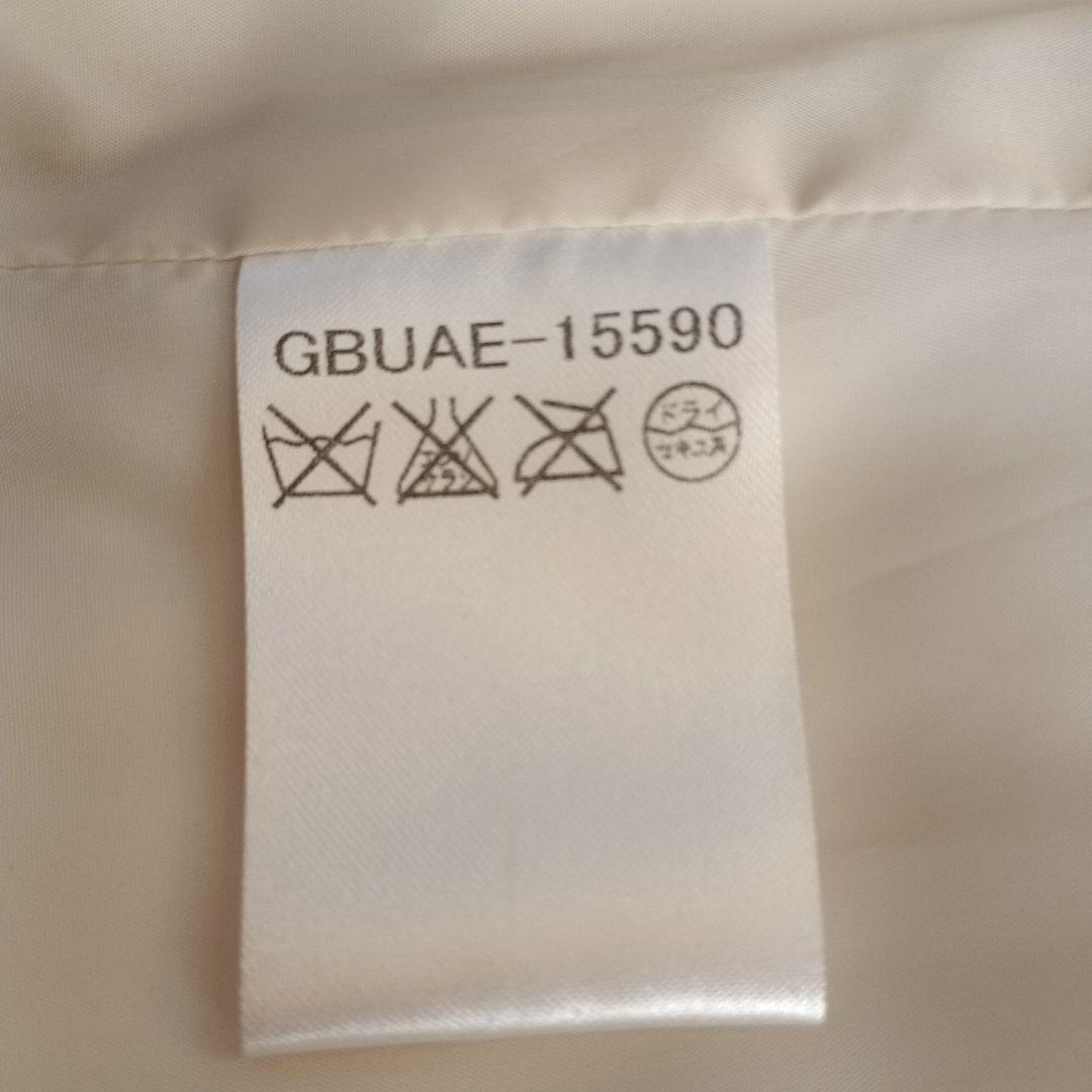 ベージュキルティングダウンロングコート