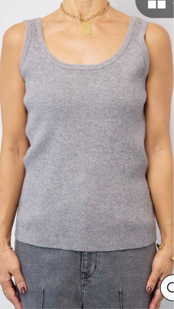 OTO-HA おとは　アシンケープタンクニットセーター　　☆新品☆