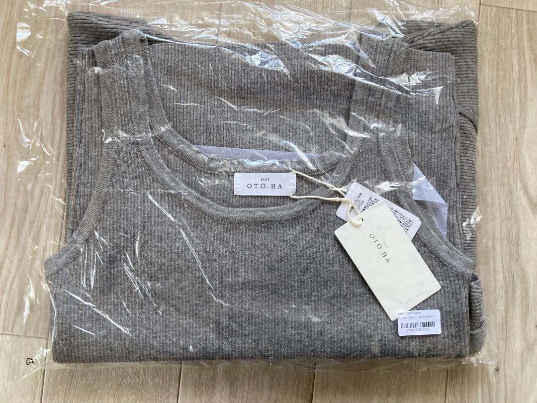 OTO-HA おとは　アシンケープタンクニットセーター　　☆新品☆